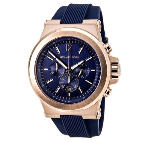 michael kors men's dylan rose gold tone watch mk8295|Michael Kors rose watch.